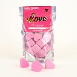 Gift Republic Rose Scented Love Heart Pink Mini Bath Bombs Gift For Her Birthday view 5