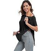 Deyeek Post Surgery Shirts Women Shoulder Recovery Tear Away Chemo Port Access Rotator Cuff Rehab Adaptive Clothing Hospital