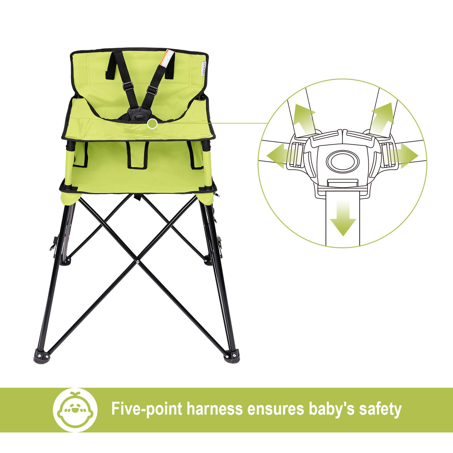 veeyoo portable high chair