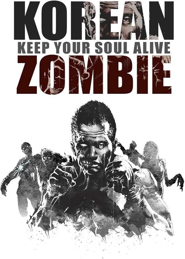 Korean Zombie White T-shirt (Medium) at Amazon Women’s Clothing store