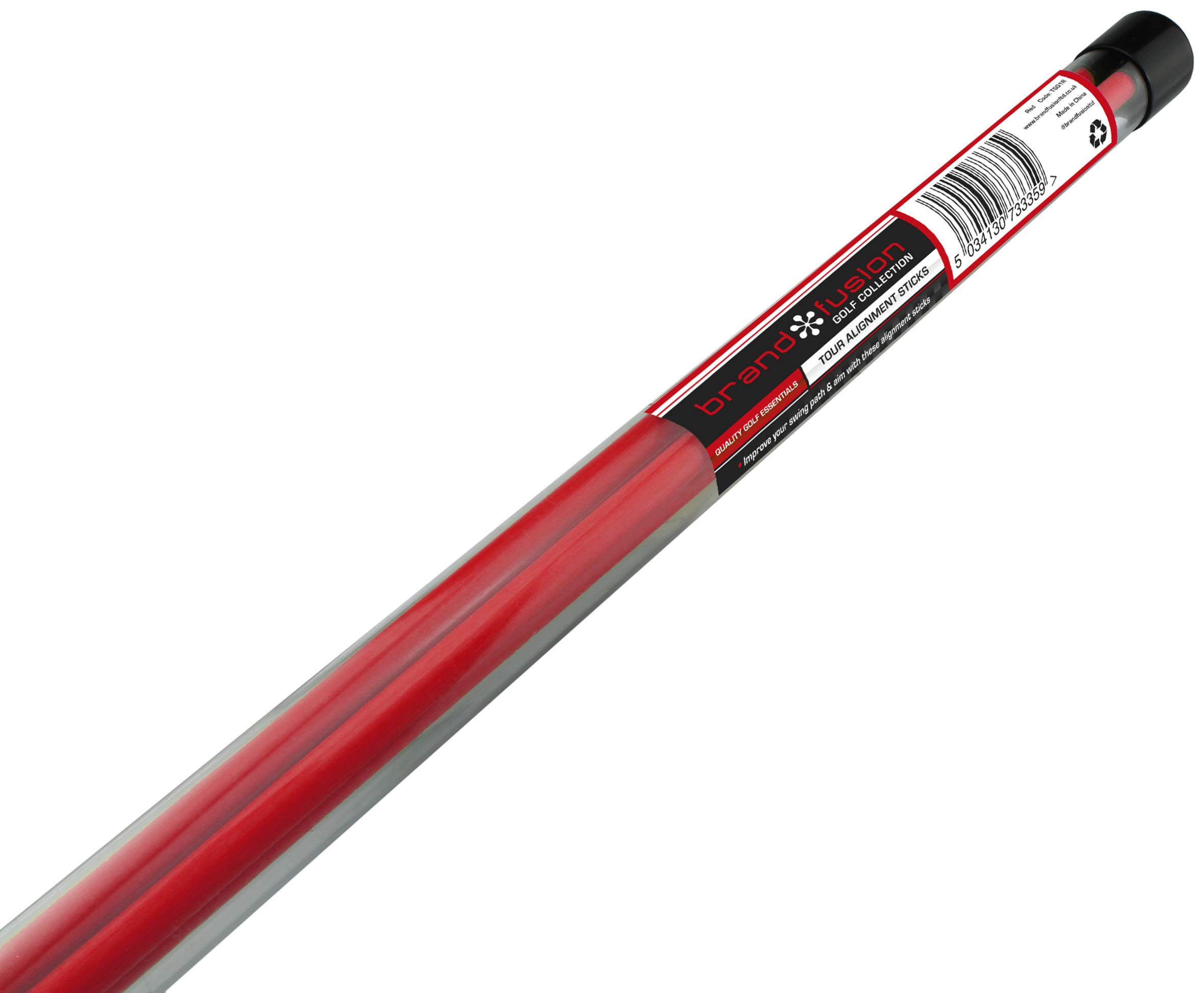 Brand Fusion Unisex's Tour Alignment Stick, Red, One-Size, NA