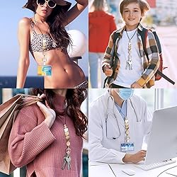 Retractable Lanyards for ID Badges and Keys, Cute
