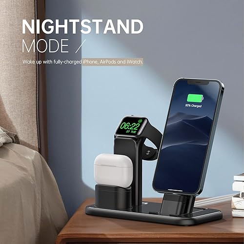 BEACOO Upgraded in Charging Stand for iWatch Series 7/6/5/4/3