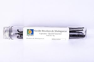 6 pods of Madagascar Gourmet Vanilla Beans - Grade A