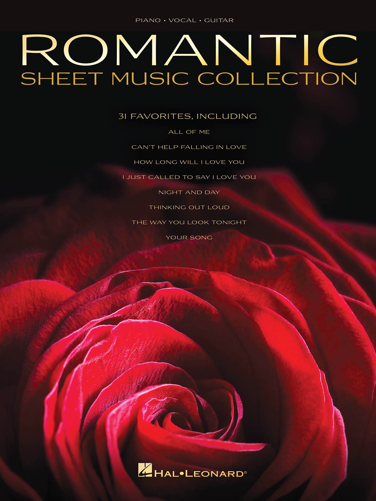 Romantic Sheet Music Collection (PVG): 31 Favorites