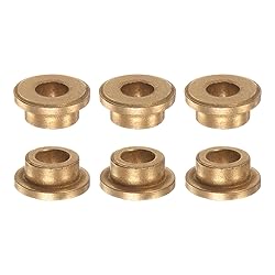 HARFINGTON 6pcs Flange Bearing Sleeve 6mm Bore 10mm