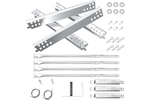 Hisencn Grill Replacement Parts for Charbroil Advantage 4 Burner 463344015 463432215 463343015 463240015 Gas Grills, 463240115, 463436815, Charbroil Advantage 4 Burner Parts, 15 1/8" x 2" Heat Plate