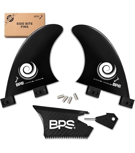 Amazon.com : O&E - Ocean and Earth OE-1 Whip Twin Fin Dual Tab 5.5