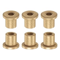 HARFINGTON 6pcs Flange Bearing Sleeve 4mm Bore 8mm