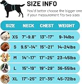 Belababy Soft No Pull Dog Harness Medium Reflective Breathable Adjustable view 2