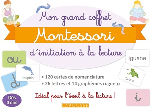 Download Mon grand coffret Montessori d'initiation à la lecture PDF