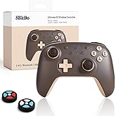 8Bitdo Ultimate 2C Wireless Controller for Windows PC and Android, with 1000 Hz Polling Rate, Hall Effect Joysticks and Triggers, and Remappable L4/R4 Bumpers(Special Edition) (Brownie)