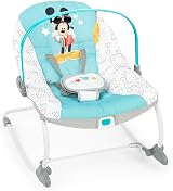 Bright Starts Disney Baby Mickey Mouse Infant to Toddler Rocker Seat 0-30 Months view 1