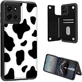 BEOTIWAD Case for Moto G 5G 2025/2026 G Play,Cow Print | PU Leather Wallet Case for Moto G 5G 2025/2026 and for Moto G Play 5G 2026 with Card Slots, Magnetic Closure and Stand