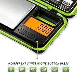 ACCT Precision Pocket Scale 200g x 0.01g Jewelry Gram Scale with LCD 6 Units view 2