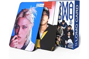 KPOPBTS Stray Kids Karma Photocards 55 PCS Kpop Lomo Card Set, Gift Merch for SKZ Boys and Girls