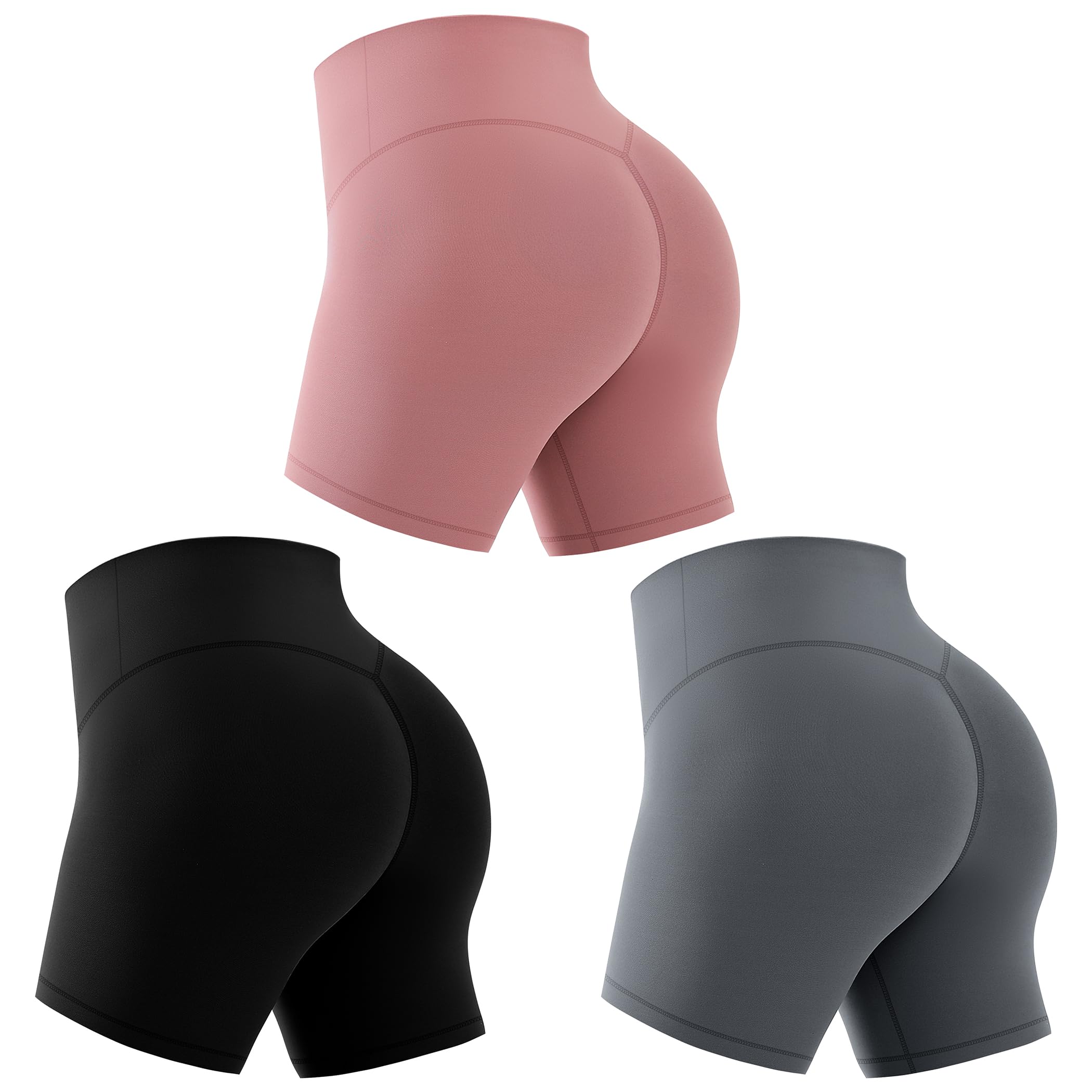 Photo 1 of ** ONLY ONE ** -Pack Women’s Workout Sets Featuring Short Gym Clothes, Biker Shorts, and Booty Shorts - Perfect for Every Workout