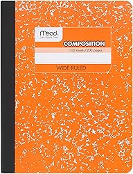 Mead Composition Book, 6 Pack of Wide Ruled