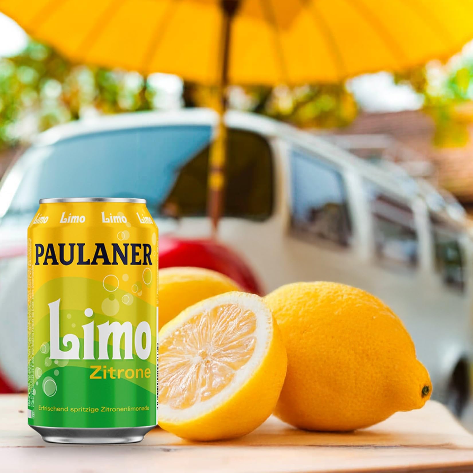 Paulaner Limo Zitrone Erfrischungsgetränk Zitronengeschmack EINWEG (24x0,33l) 4