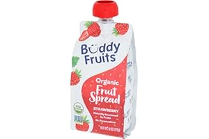 Buddy Fruits Organic Strawberry Fruit Spread 13 oz (Pack of 1)