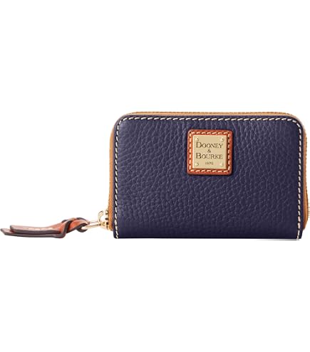 Amazon.com: Dooney & Bourke Zebra Leather Large Zip Around Credit