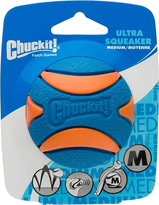 blue chuckit ball