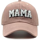 Waldeal Mama Hats for Women, New Mom, Mom to Be - Adjustable Washed Distressed Baseball Cap