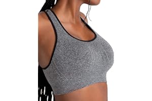 SHAPERMINT Sports Bras for Women - Workout Bras for Women, Plus Size Sports Bra, Workout Tops for Women High Support