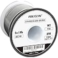 60/40 Solder for Stained Glass, 1/8"(3mm) Dia, 1 lb Spool, Supplied by ANOSON