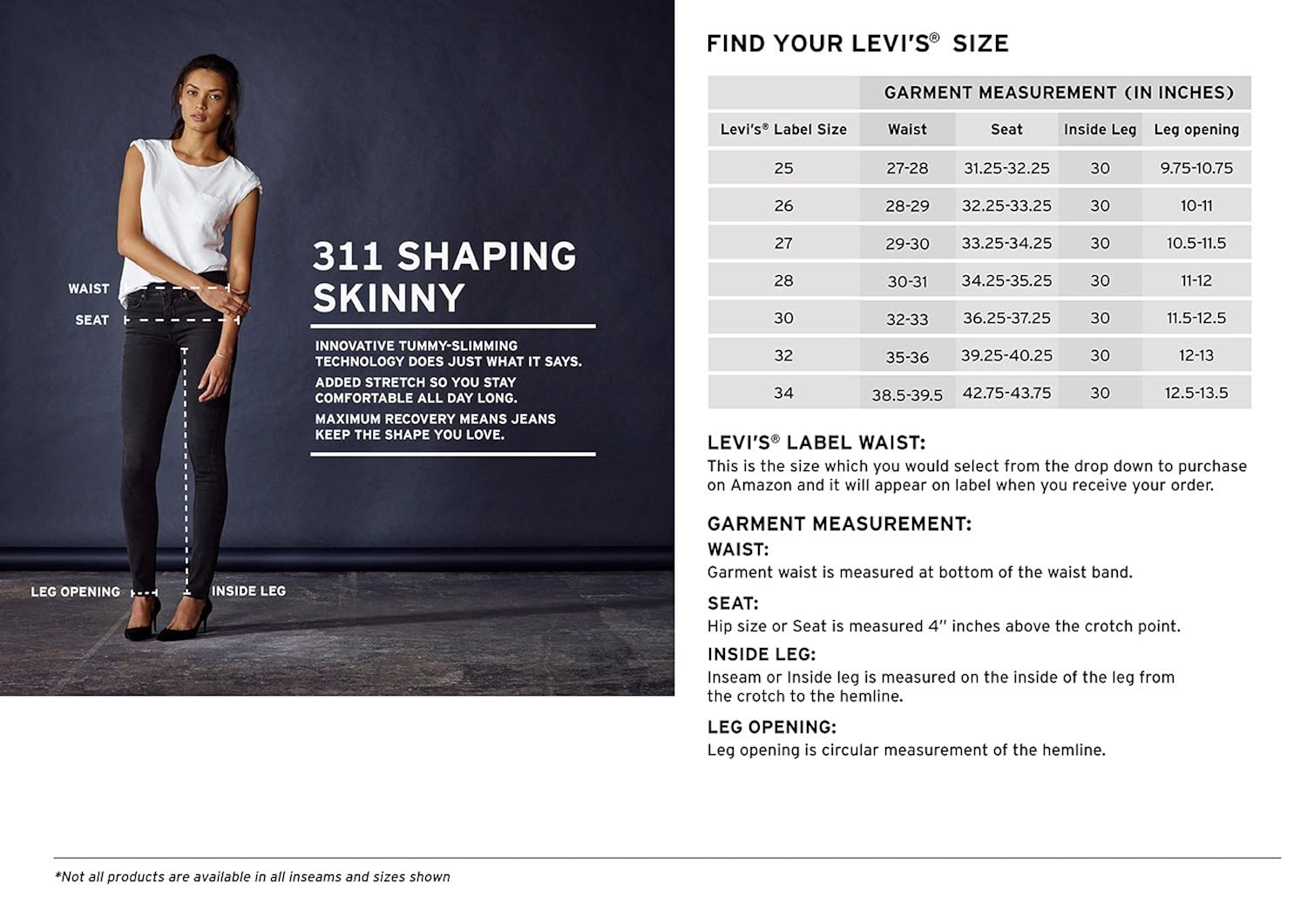 levi's women's 311 skinny jeans