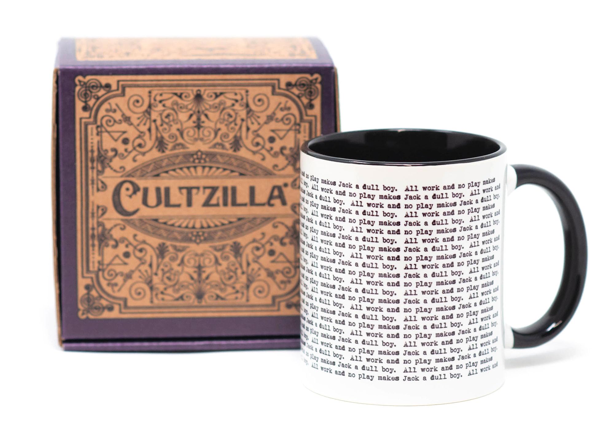 Cultzilla The Shining 'All Work and no Play' Mug