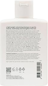 EVO Gluttony Volumising Shampoo Fine Hair Sulphate-Free Vegan Strengthen Colour view 2