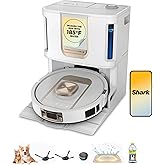Shark PowerDetect Robot Vacuum &amp; Mop Combo, 60-Day Self-Empty, AV2900XE | LiDAR Mapping for Carpet &amp; Hard Floors, HEPA, Sonic Mopping, Edge &amp; Object Detection, Heated Self-Refill &amp; Self-Clean Base