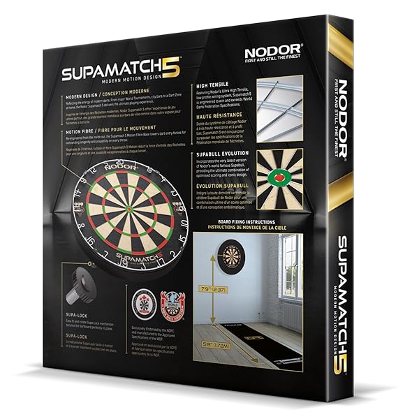 NODOR SUPAMATCH 5 DARTBOARD