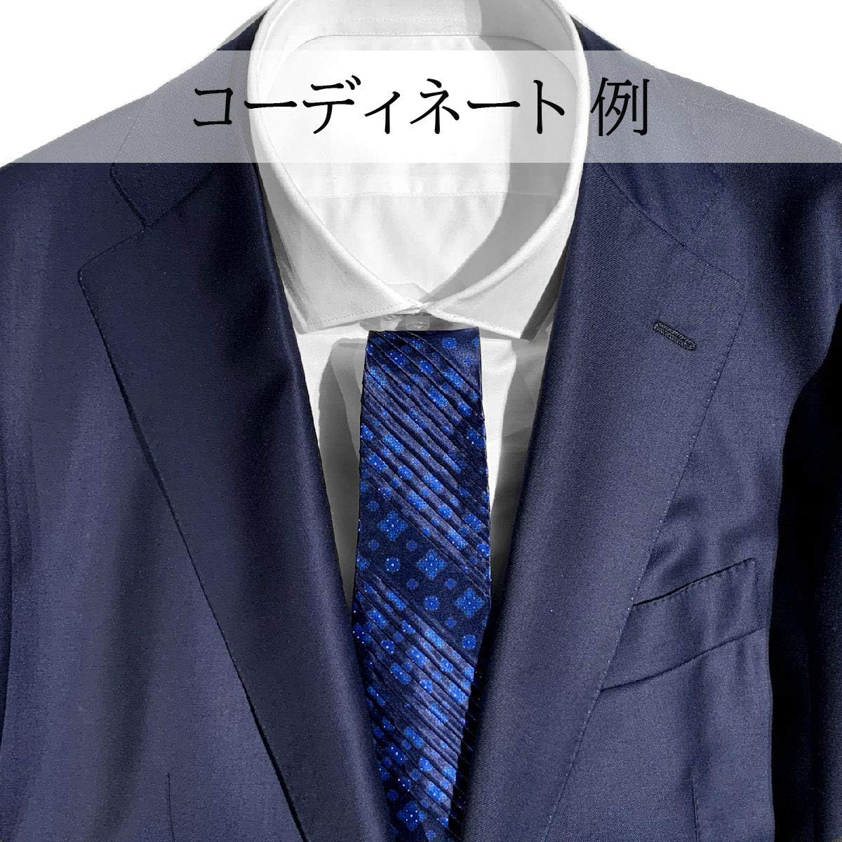 Amazon Stefano Ricci ステファノリッチ ネクタイ 高級 ブランド イタリア プリーツタイ 小紋柄 御洒落 メンズ 紳士服 ネイビー ブルー 9 5cm ネクタイ 通販