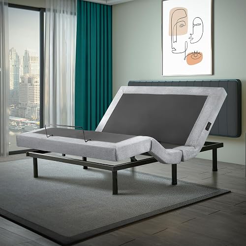 King Adjustable Bed Base | Dual Massage | USB Ports | Zero Gravity ...