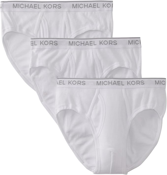 Michael Kors Men's 3 Pack Brief, White, XLarge at Amazon Men’s