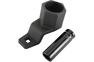 NovelBee 19 mm Harmonic Balancer Socket and 50mm Crankshaft Crank Pulley Wrench Holder Fit for Honda and Acura Engines