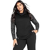 Avenue Women's Plus Size Sunday Sweat Top