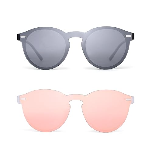 gafas de sol de espejo enteras