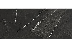 Palisade 4.5 in. x 11 in. Tile Shower and Tub Surround Sample in Black Ice