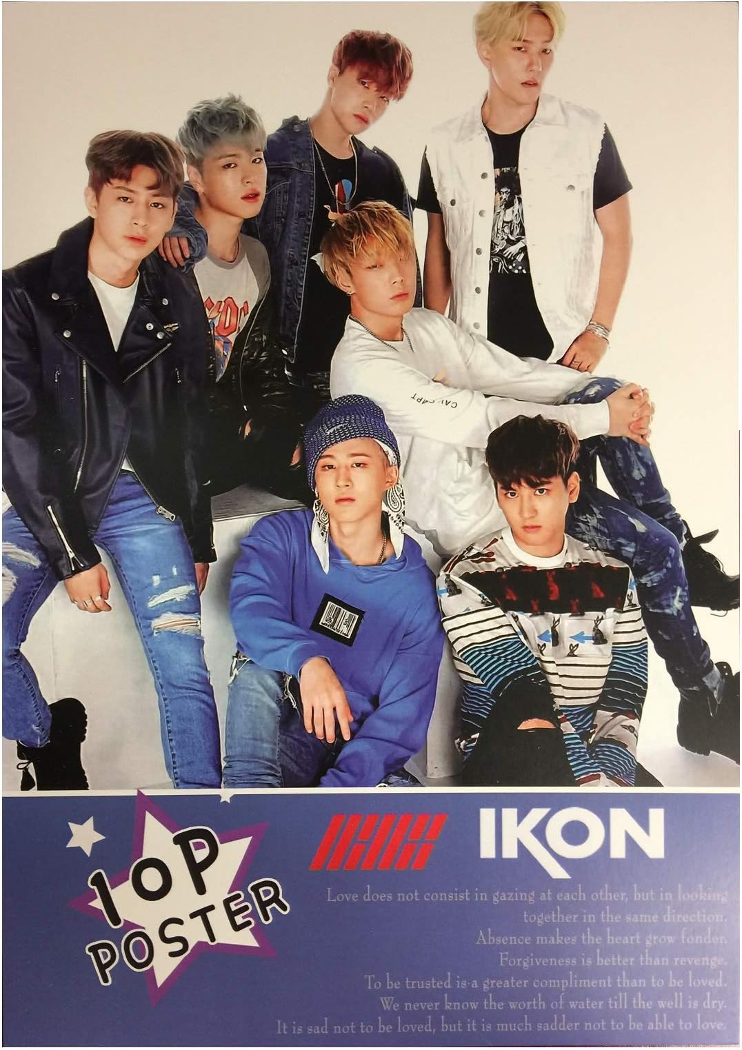 K-POP IKON Photo Poster (10 Pieces) (IKON)