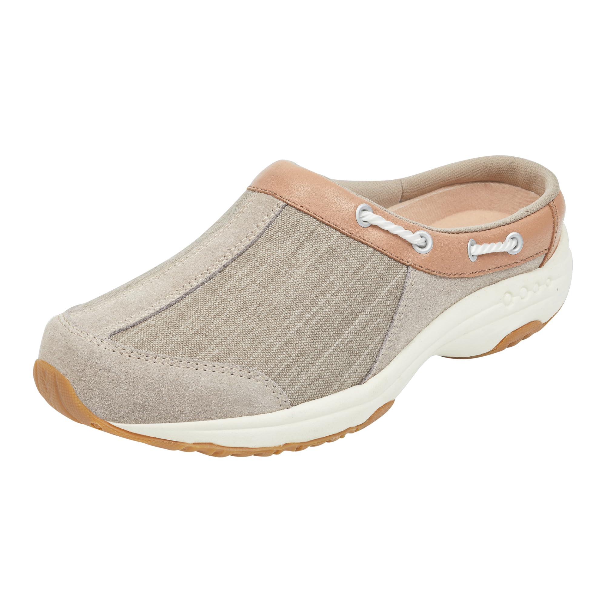 Easy Spirit Travelport Womens Slip On 11 2AN US SandTan Natural Image
