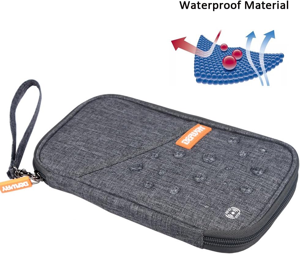  | Travel Wallet RFID Blocking Document Organizer Bag, Family Passport Holder | Passport Wallets