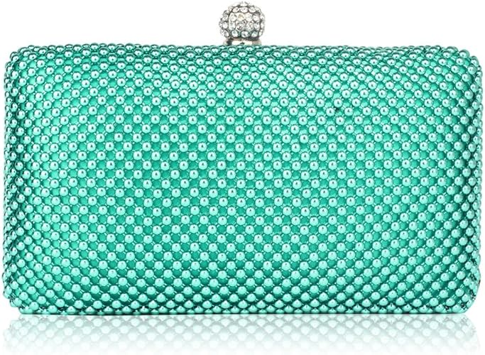 emerald clutch bag