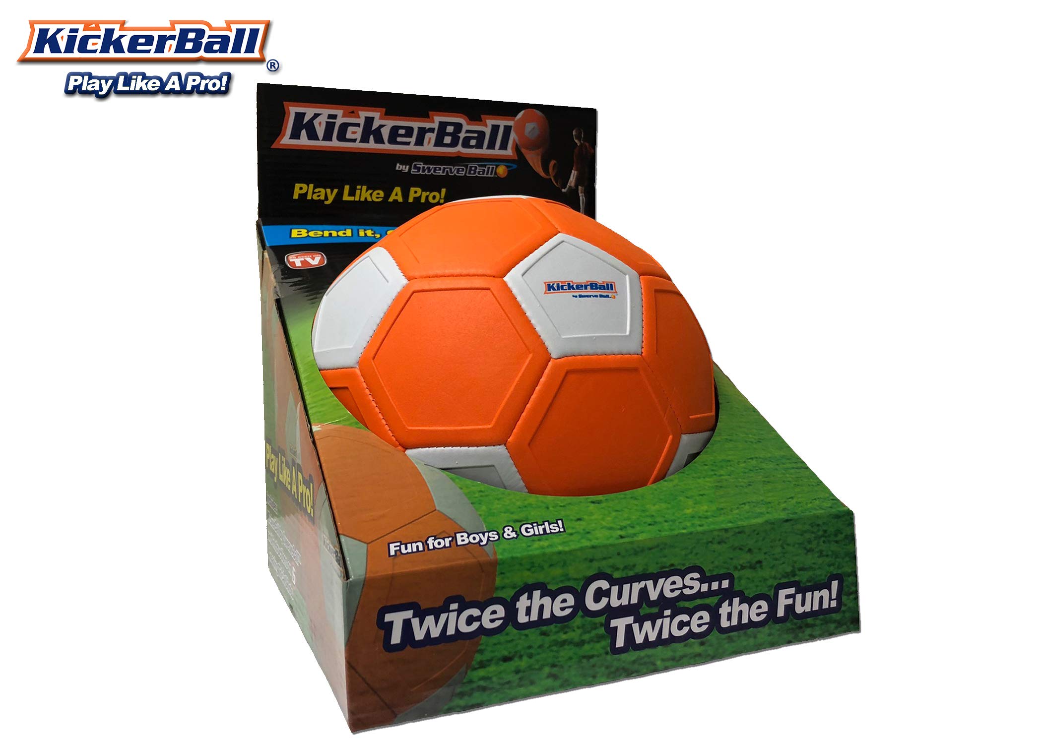 Kickerball - Curve and Swerve Soccer Ball Football Toy 