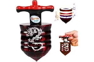 Spinning Tops for Kids, Spinning Top, Light Up Tops with Music, 35 Seconds Rotating Spinner, Colorful Lights Spin Top Toy for