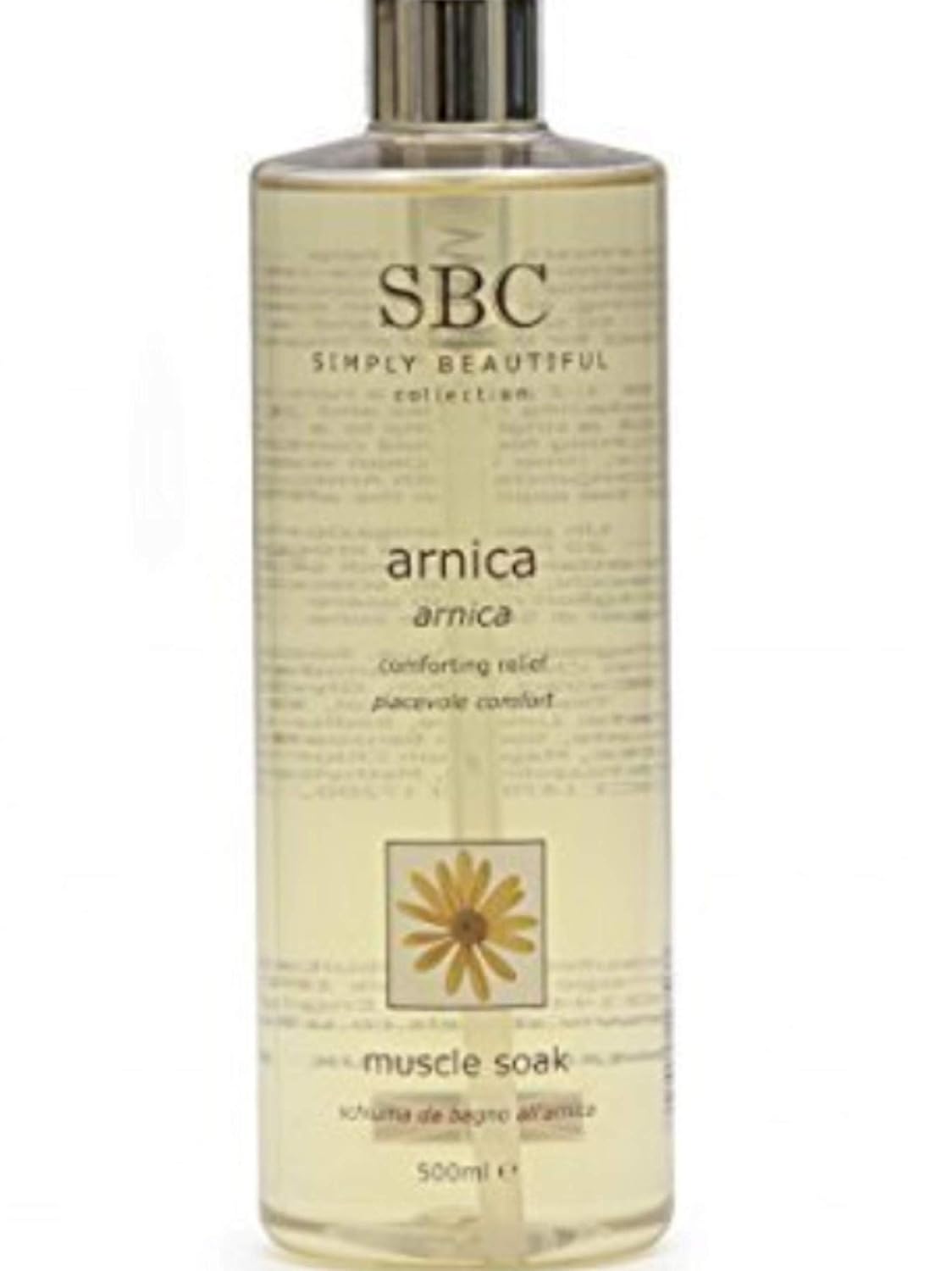 SBC Arnica Muscle Bath Soak 500ml Amazon.co.uk Health & Personal Care