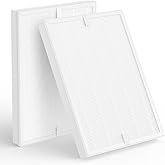 2 Pack A7 Filter & E-400 Filter Compatible with VEWIOR ClearAir-A7 Air Purifier & AromaRoom E-400 Air Purifier, H14 True HEPA Filter with Activated Carbon