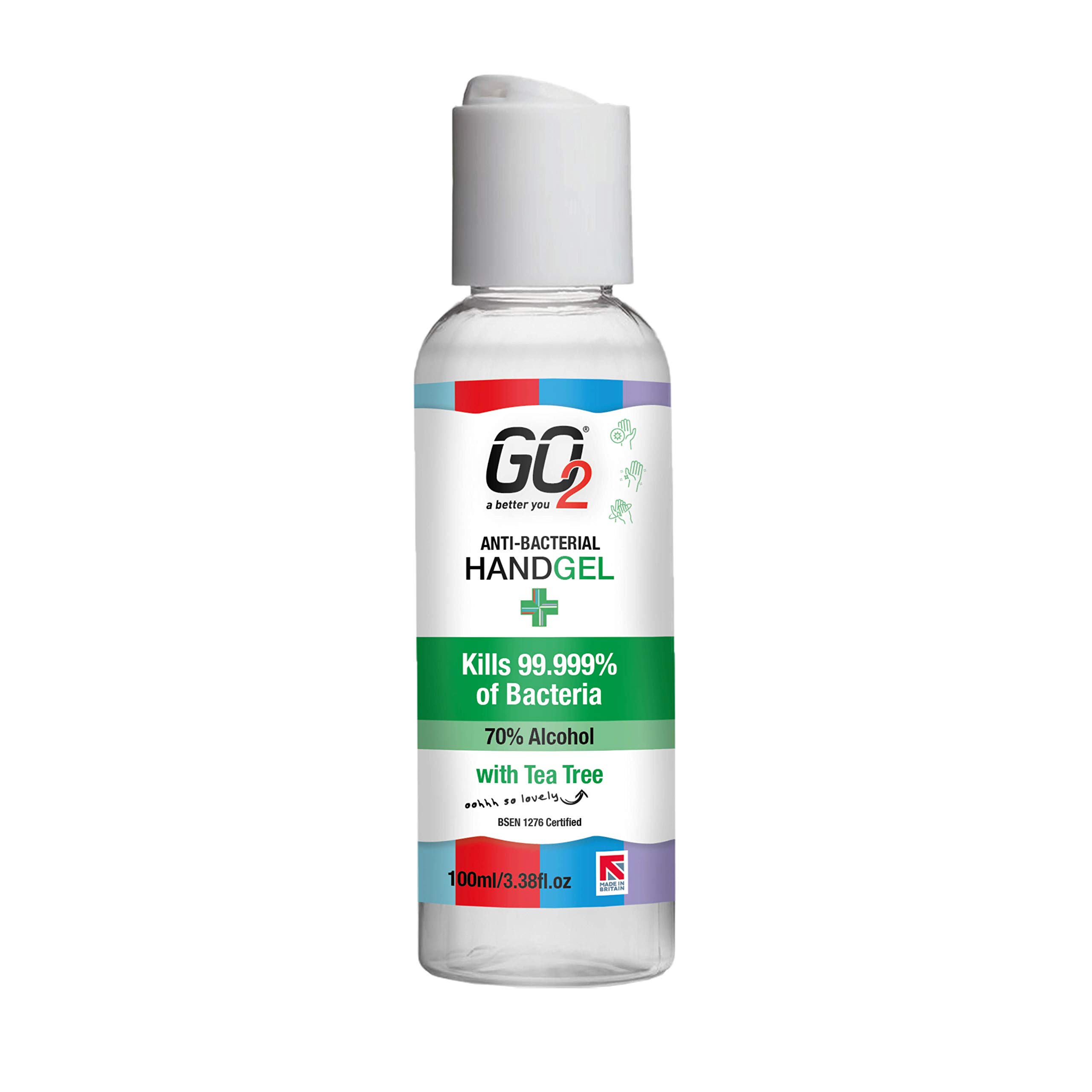 GO2 Antibacterial Hand Sanitizer Gel
